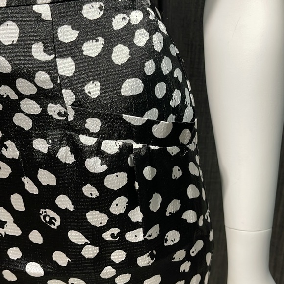 NWOT Forever 21 Black & White Print Skirt w/ Pockets Small - Picture 9 of 11